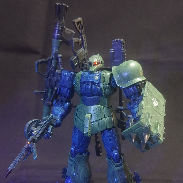 復讐のレクイエム ザクⅠ 武装もりもり仕様｜shun-wy30さんのガンプラ