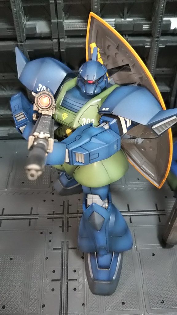 ビームライフル構え