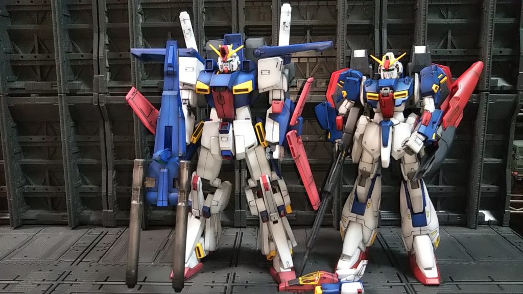 ゼータガンダムと比較💦のことさ~💦ダブルゼータは各分が何かとでかい💦M.A.V.ぢゃない?M.A.V.ぢゃない?