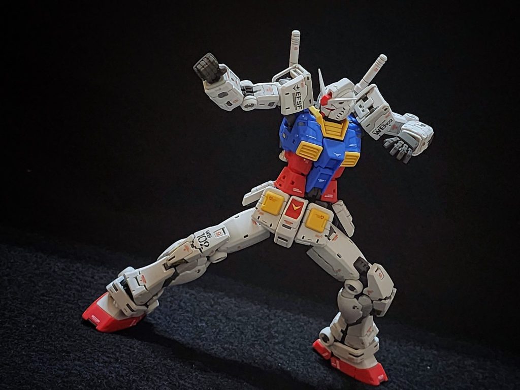 パチ組み表面処理(600→メラミンスポンジ)部分塗装社外デカールスミイレ(シャーペン)トップコート(艶消しUVカット)
