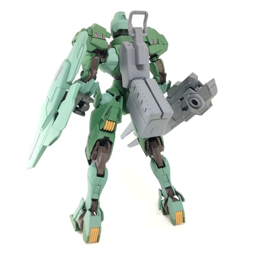 ガンダムルブリスベオークは、ルブリス量産試作モデルの開発試作品を改造した機体です。アンチドートに対抗すべくパーメットを用いないパーメットレスな機体です。