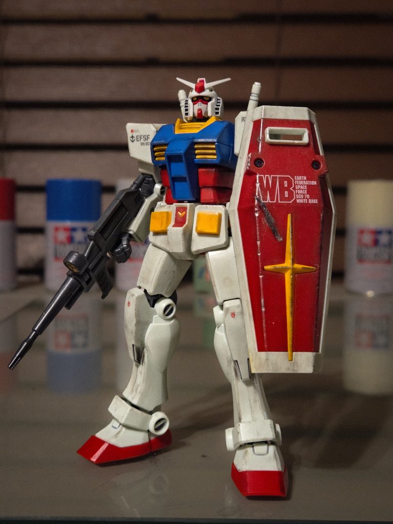 Using revive head with EG mouth piece. Face now reminds me of perfect gundam robot damashii figure.