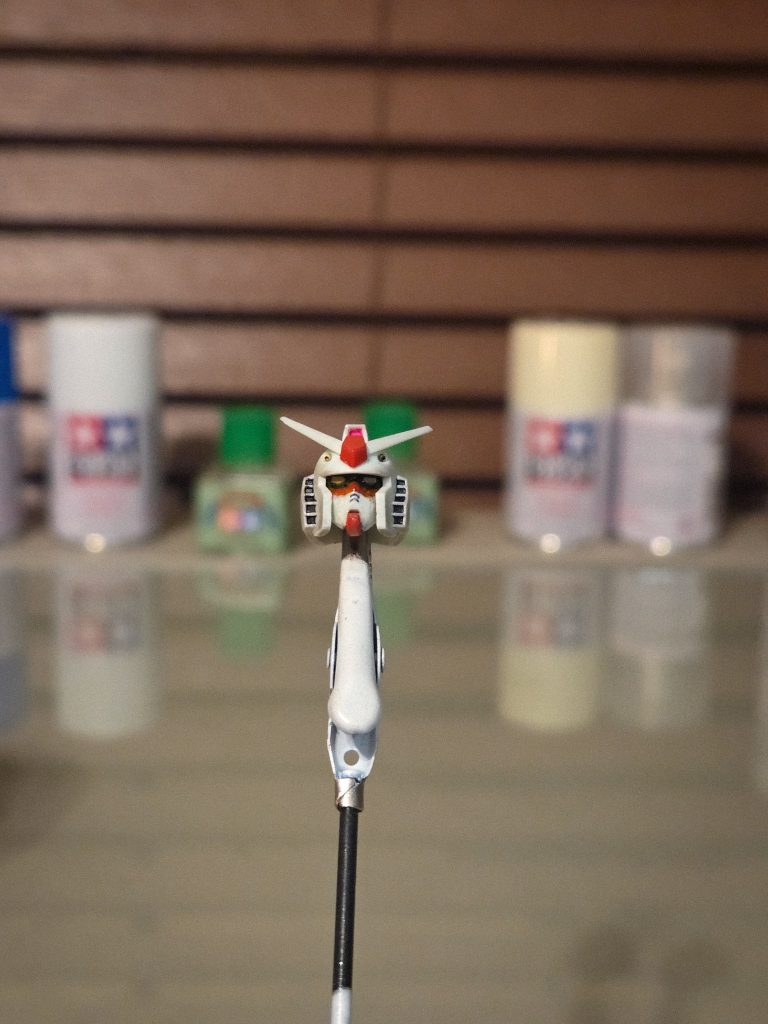 Lots of sanding to thin the face