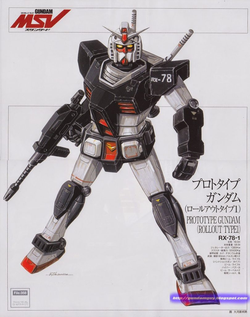 Rx-78-1 prototype msv custom–5枚目/制作者：SeventyEight