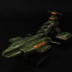 ジオン軍巡洋艦　量産型ムサイ