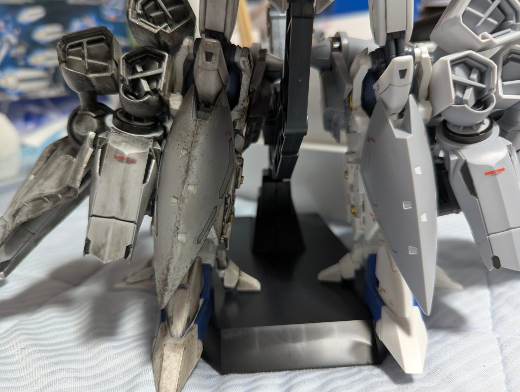一応汚しのbefore、after