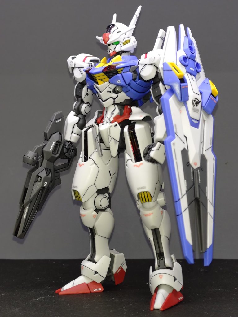改造箇所は無しのノーマル組みです。裏塗り、スミ入れ、デカール貼り、つや消しトップコート処理しています。