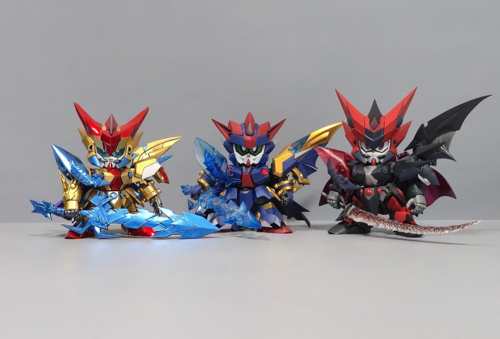 冰煌雪華 璃竜騎士 ゼロガンダム–4枚目/制作者：昨日の 🎈W