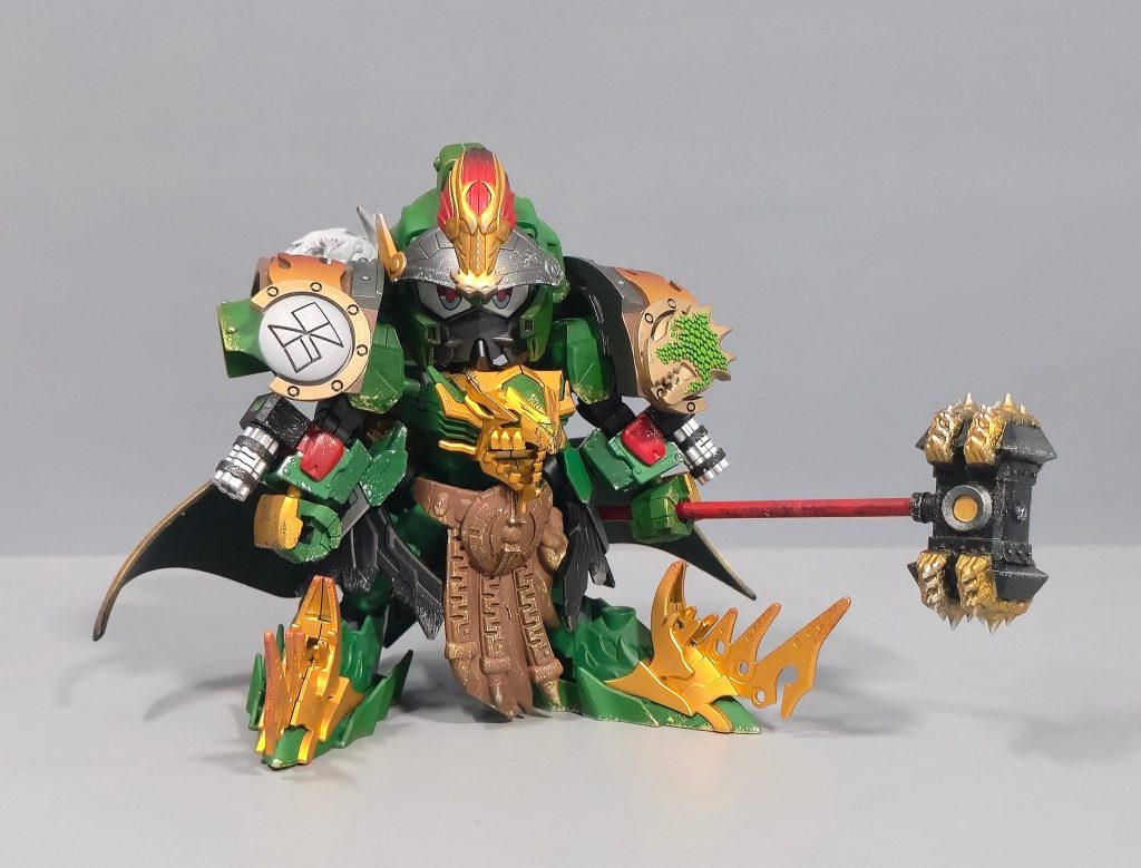 火焰蜥蜴 サラマンダー戦士長 ゼロガンダム