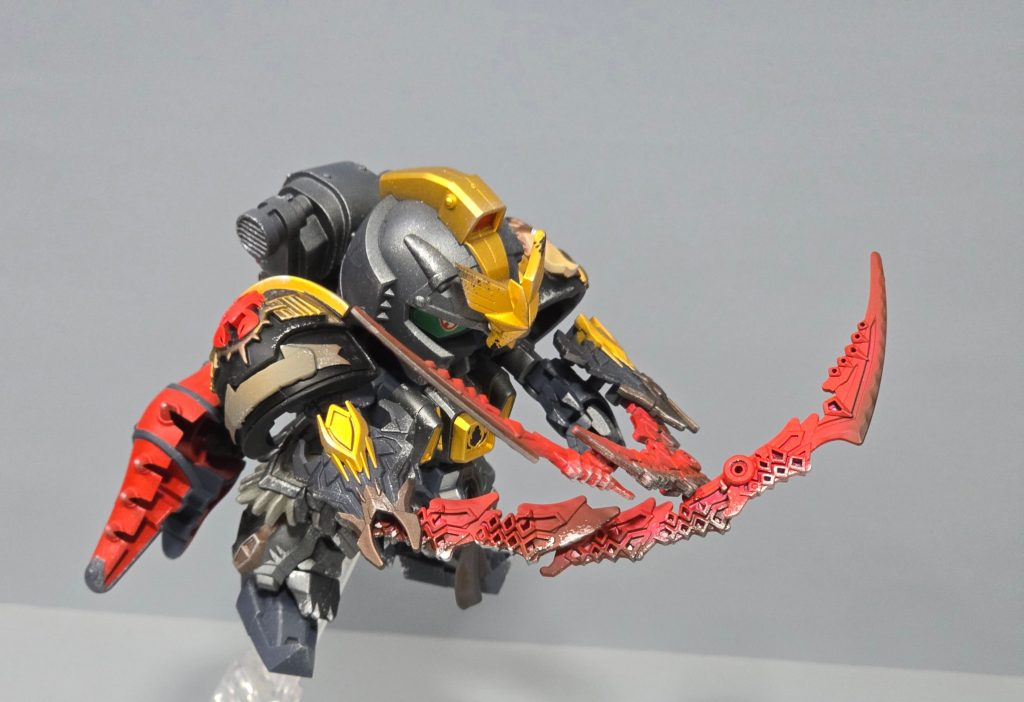 曜紅蠍子 レッド・スコーピオン戦士 ゼロガンダム–3枚目/制作者：昨日の 🎈W