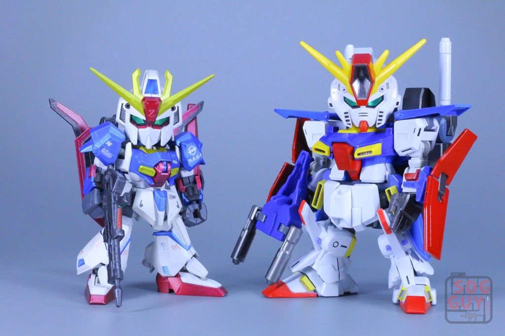 Size comparison with SDCS Zeta gundam