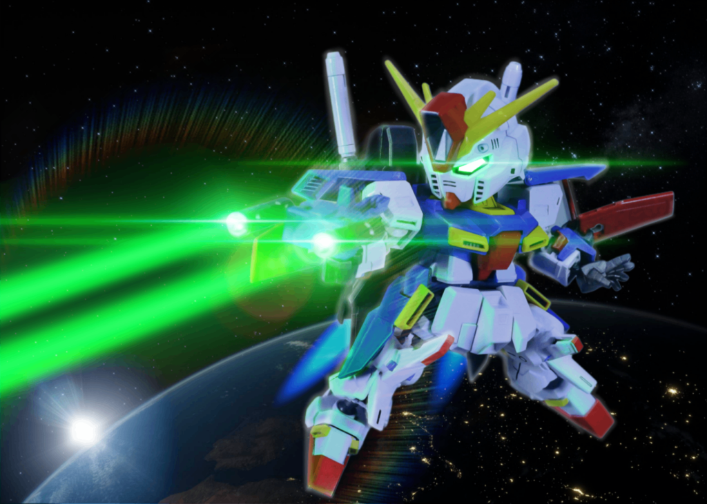 SDHG ZZ Gundam Custom build
