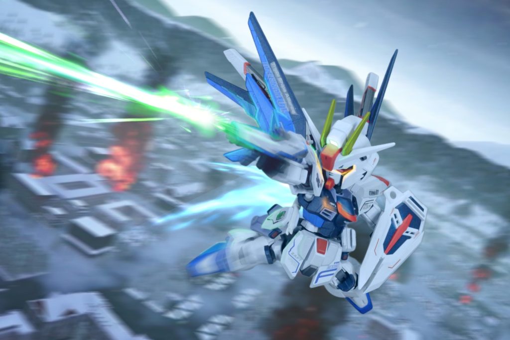 SDHG Freedom Gundam Custom build