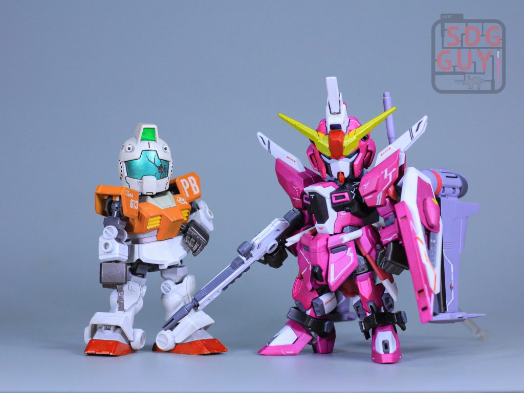 Size comparison with regular SDCS