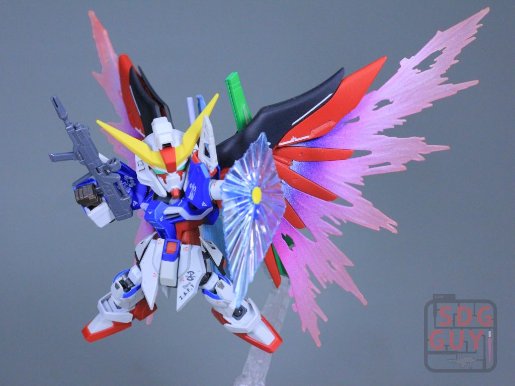 SDHG Destiny gundam custom build–4枚目/制作者：SDG_Guy