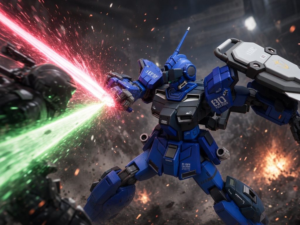 AI Effect Saber fighting!