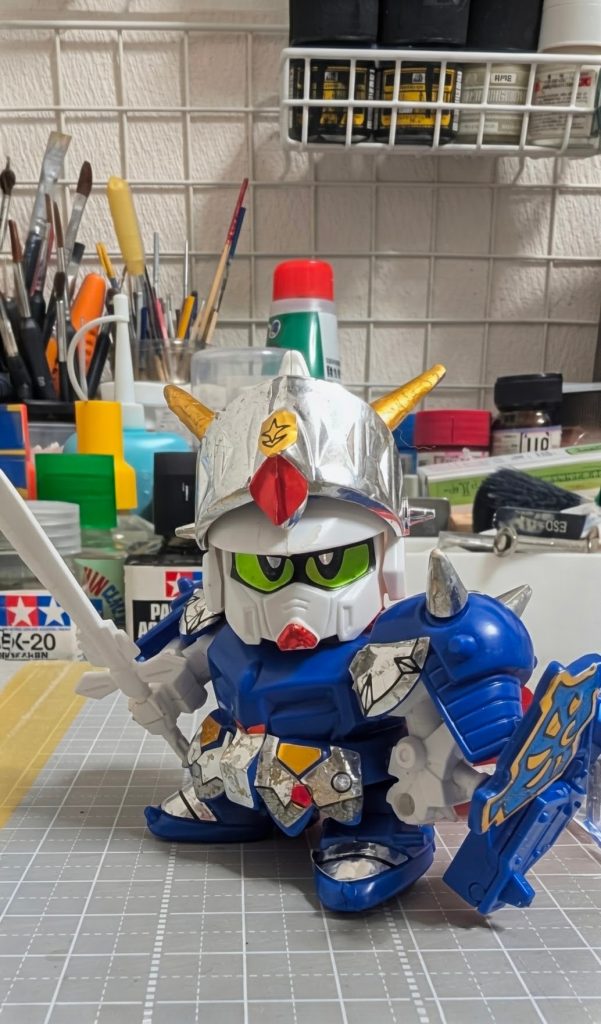 パチ組みシール仕上げでした。大きな破損も無く状態良かったです👍