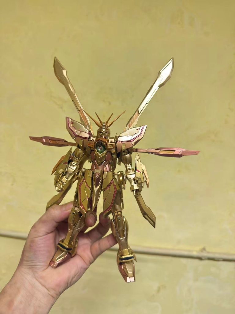 METAL BUILD•ゴッドガンダム•明鏡止水–7枚目/制作者：risuisei
