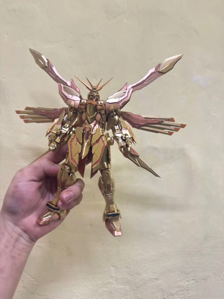 METAL BUILD•ゴッドガンダム•明鏡止水–8枚目/制作者：risuisei