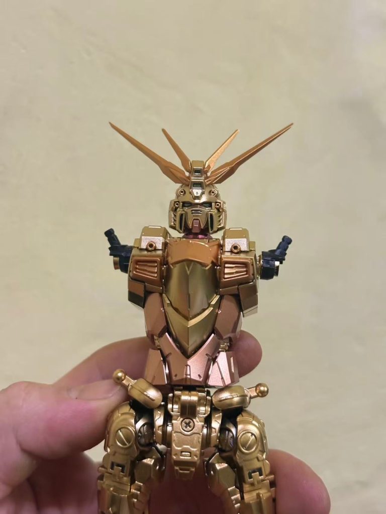 METAL BUILD•ゴッドガンダム•明鏡止水–2枚目/制作者：risuisei