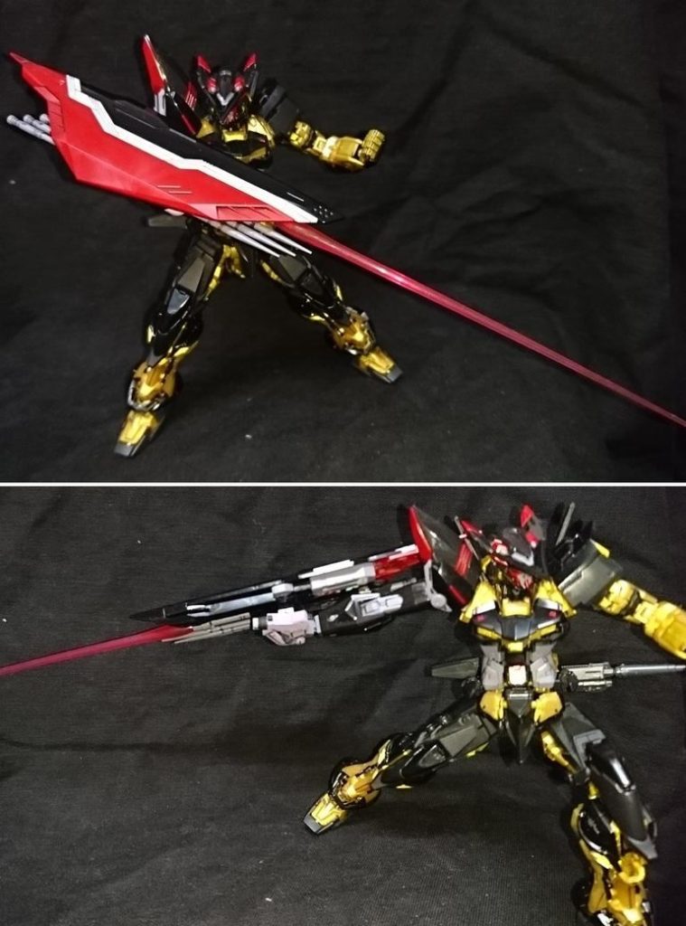 RG•ガンダムアストレイゴールドフレーム天未完成(完全版)–5枚目/制作者：risuisei