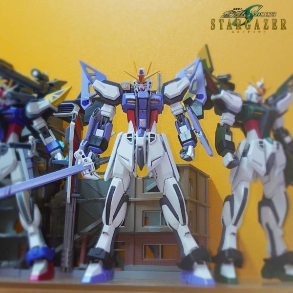 ROBOT魂•ソードストライクガンダムE(オリジナル色)