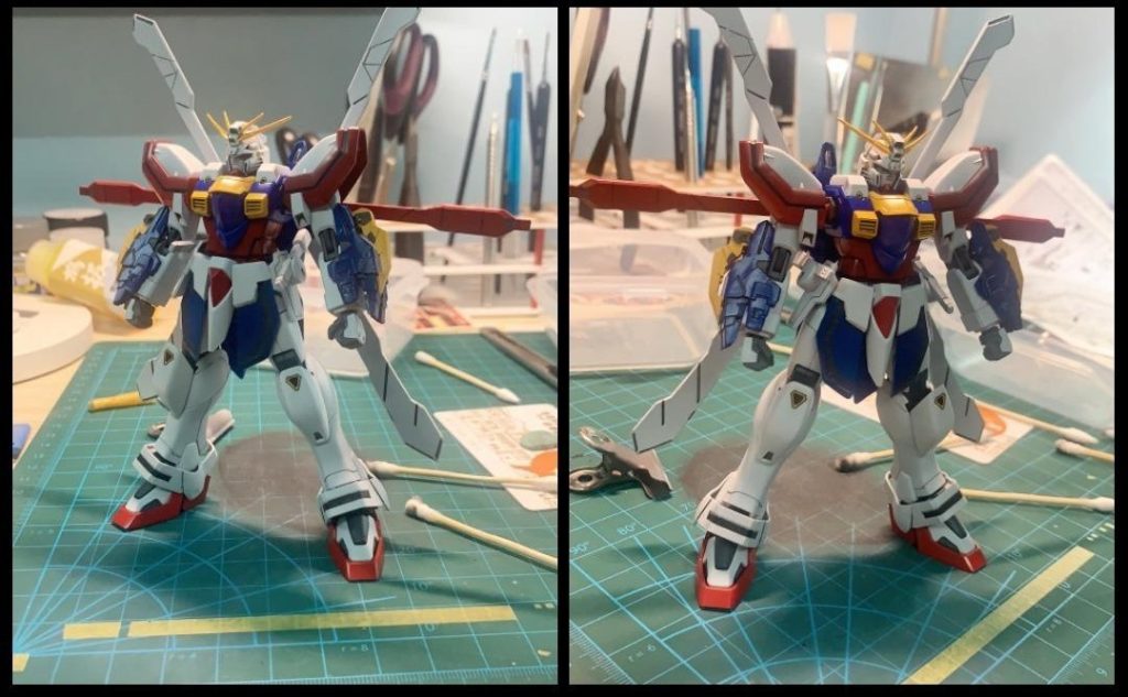 HGFC•ゴッドガンダム–4枚目/制作者：risuisei