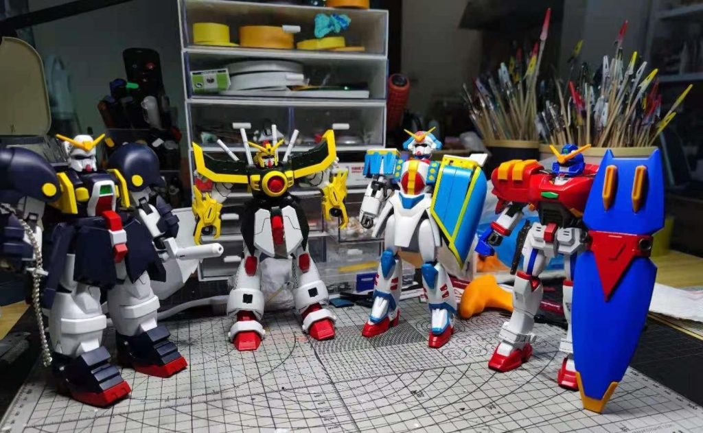 MFS•1/100•ドラゴンガンダム–7枚目/制作者：risuisei