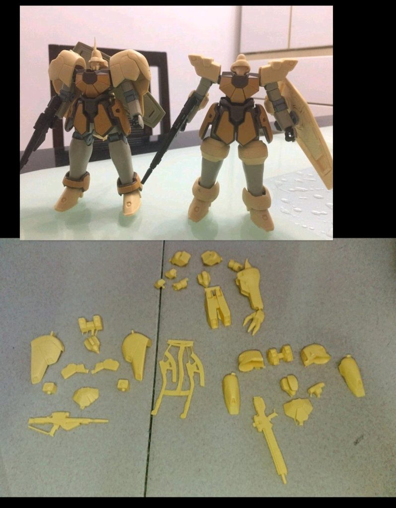 HGAC•ラシード専用•マグアナック/砂漠兵(隊長機)–6枚目/制作者：risuisei