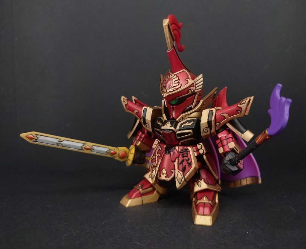 カラーレシピレッド…タミヤメタリックレッドブラック…ガンダムマーカーブラックゴールド…スーパーリッチゴールドパープル…ガンダムマーカーパープルシルバー…ガンダムマーカーシャインシルバー仕上げ…水性プレミアムトップコートつや消し以上でスプレー筆塗りで塗装してます。&nbsp;