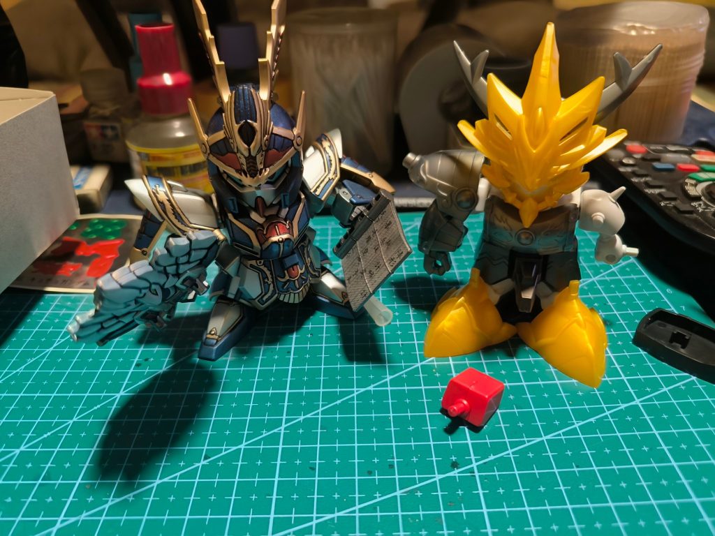 三国伝外伝 許褚ガンダム 全塗装–3枚目/制作者：三匹のM