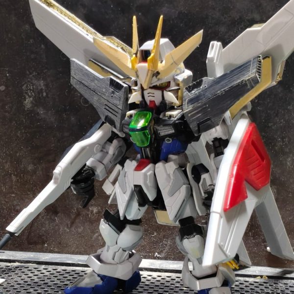 MGSD改造ガンダムダブルエックス制作中