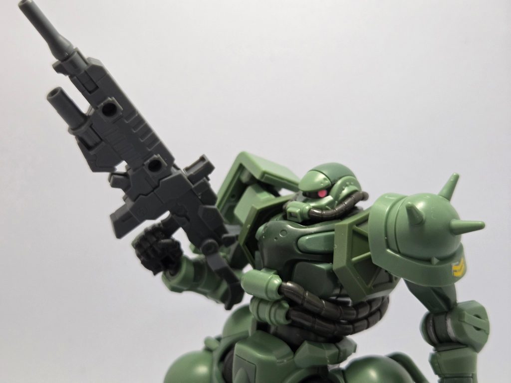30MMのオプションパーツについていた大型ライフルを装備。とっても似合いますね。