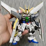 腕と脚カバーを付け、ライフルは前より10％小型化シルエットとしてはこれで完成あと[…]