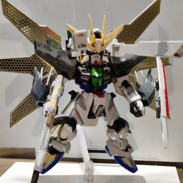 MGSD改造ガンダムダブルエックス制作中