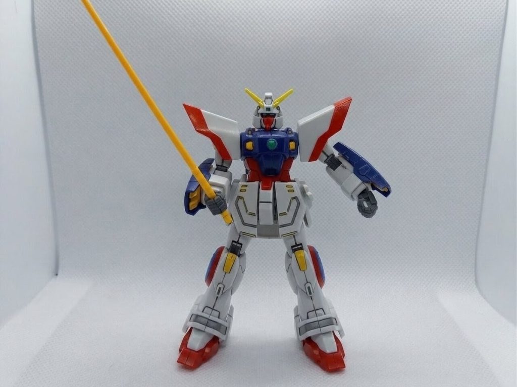 旧キット【シャイニングガンダム】–2枚目/制作者：TAKES I H彡