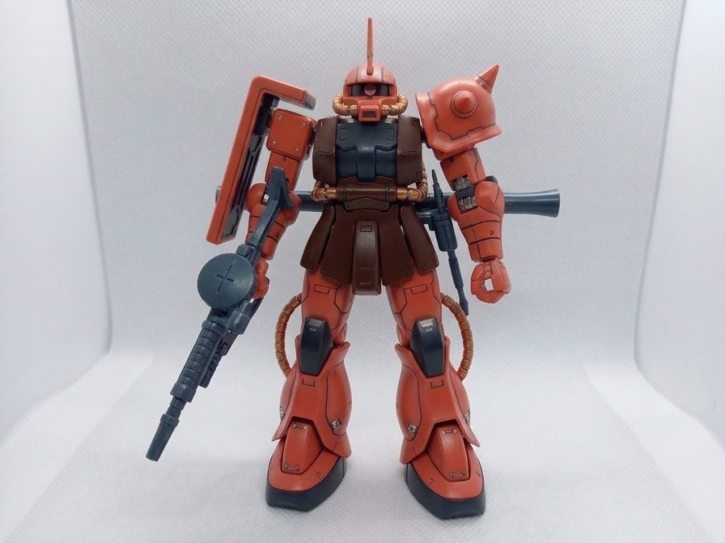 HG【ザクⅡ(シャア)】–2枚目/制作者：TAKES I H彡