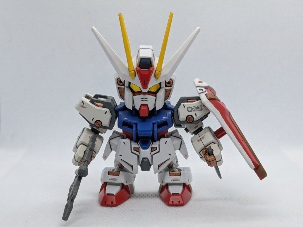BB戦士【ストライクガンダム】–2枚目/制作者：TAKES I H彡