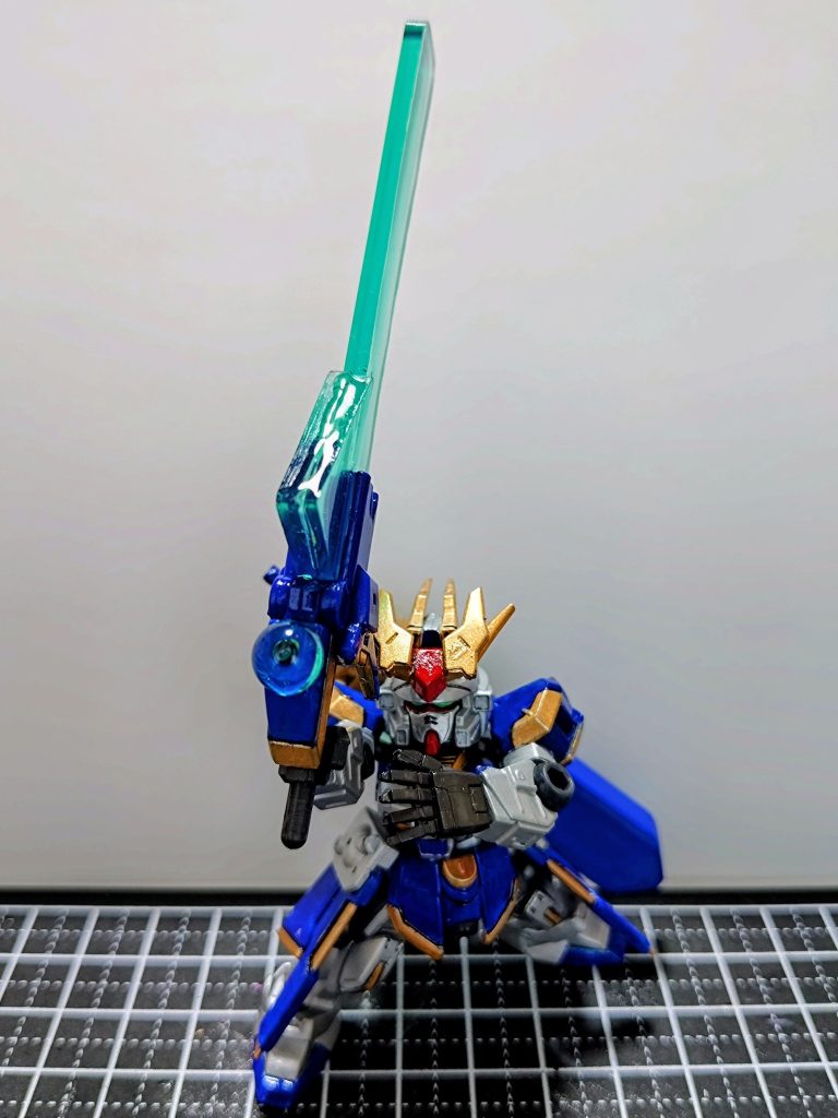 大剣マーミヤドーズ(⁠&nbsp;⁠╹⁠▽⁠╹⁠&nbsp;⁠)アーサー王伝説ではエクスカリバーよりも強いとされた輝く剣ですね⊂⁠(⁠・⁠▽⁠・⁠⊂⁠)百式のメガバズーカランチャーにレジンで刀身付けてます⊂⁠(⁠・⁠▽⁠・⁠⊂⁠)