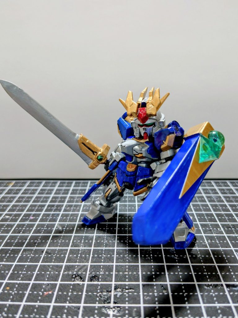 鞘はＩフィールド領域【アヴァロン】を展開できます⊂⁠(⁠・⁠▽⁠・⁠⊂⁠)鞘はプラ板とレジンで作りました(⁠&nbsp;⁠╹⁠▽⁠╹⁠&nbsp;⁠)
