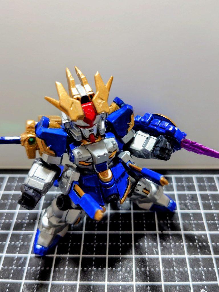 遠距離武器、トリスタン卿の武器名からフェイルノートとしましょう。甲冑のスカート部分として付けたライフリの腰部ですが遠距離攻撃としても使用できます⊂⁠(⁠・⁠▽⁠・⁠⊂⁠)