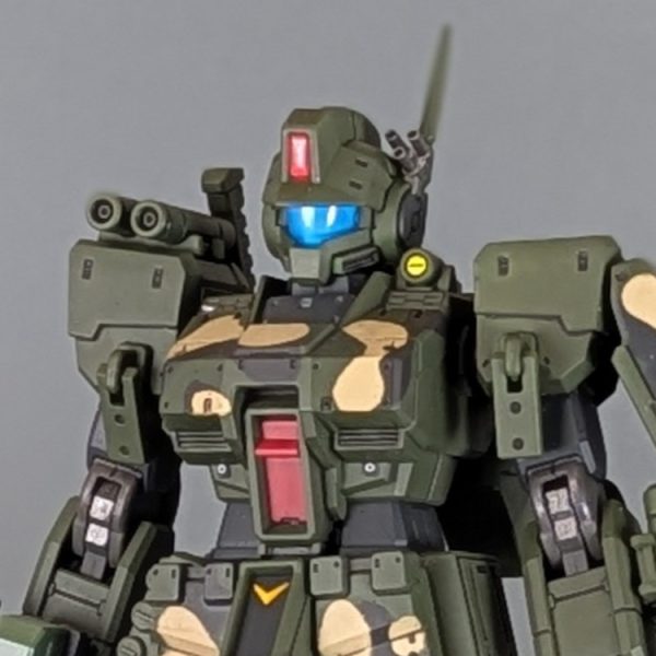 HGUCジムスパルタン迷彩仕様