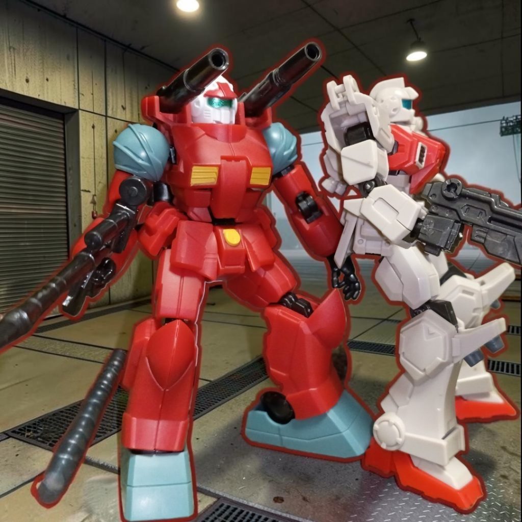 GフレームFAガンキャノン–2枚目/制作者：MK-5