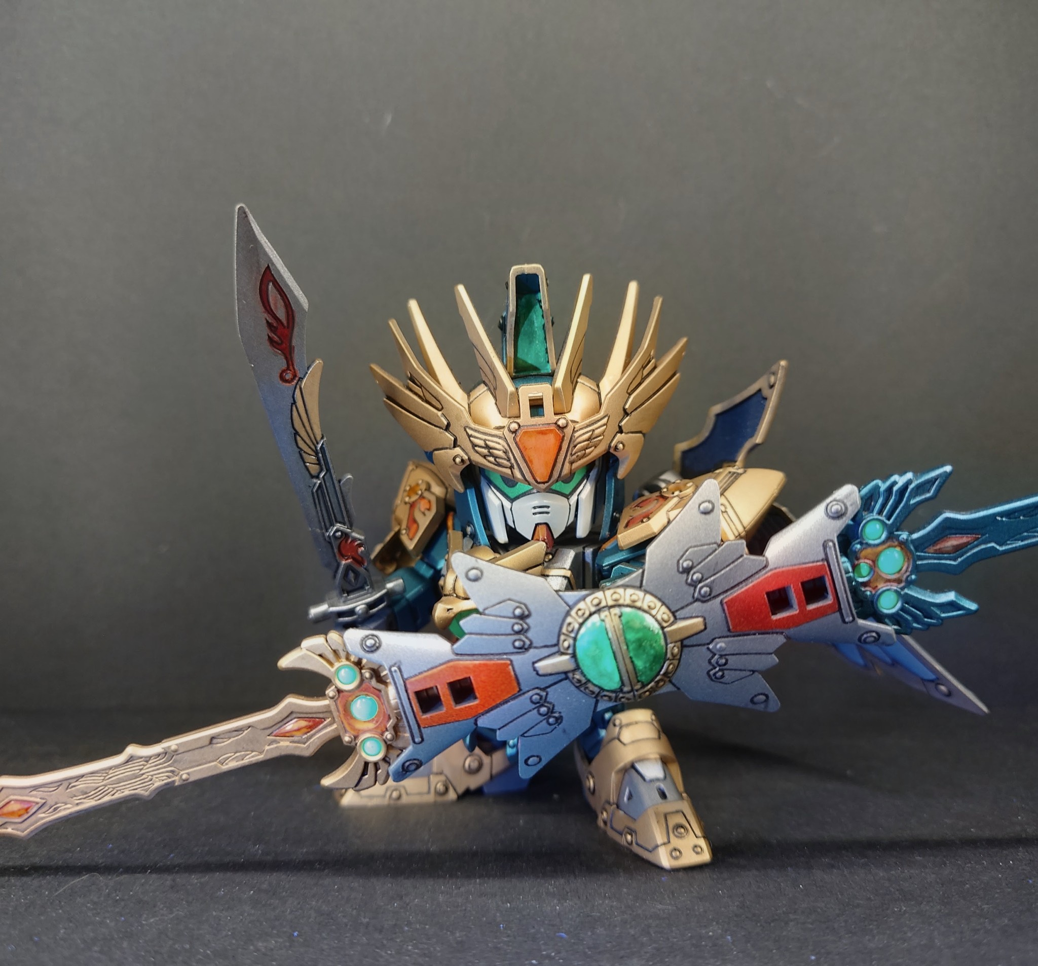 三国伝 曹丕ガンダム 再編集UP版｜三匹のMさんのガンプラ作品｜GUNSTA
