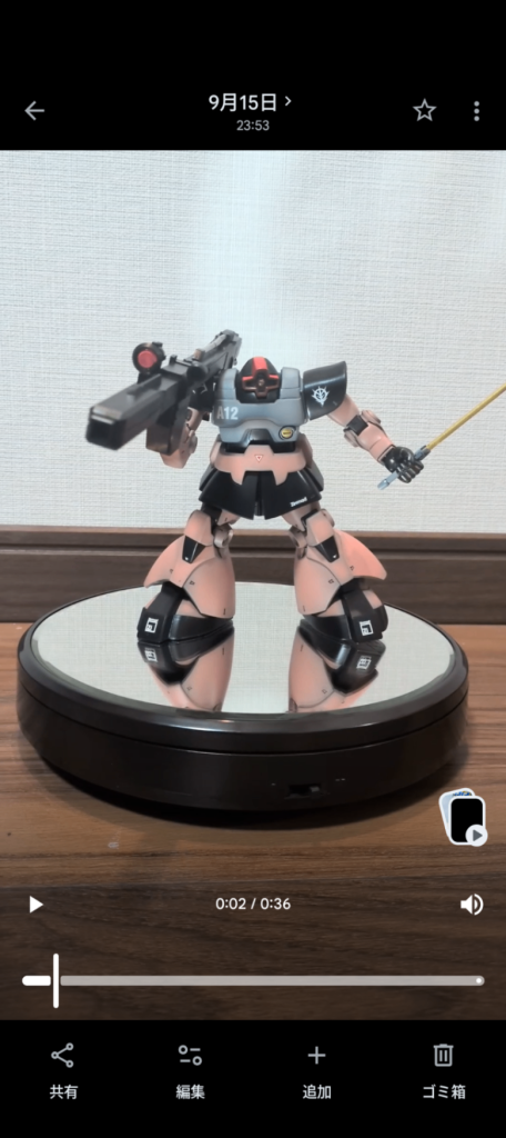 シャア専用リックドム–6枚目/制作者：とっとー