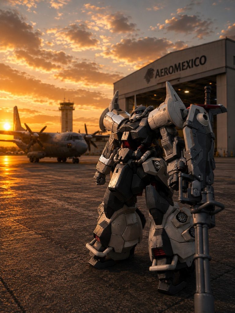 9/2 グフの日！アーティファクトグフフライトタイプ、エアロメヒコ格納庫警備