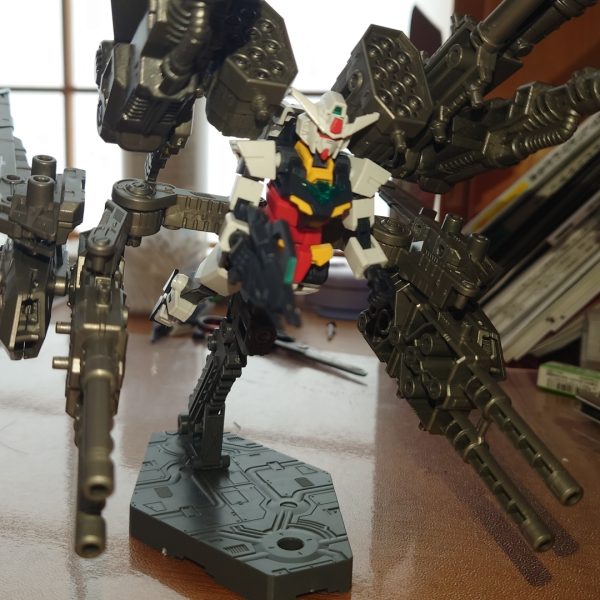 ゾイドのパーツでコアガンダムのアーマー作りました（2枚目）