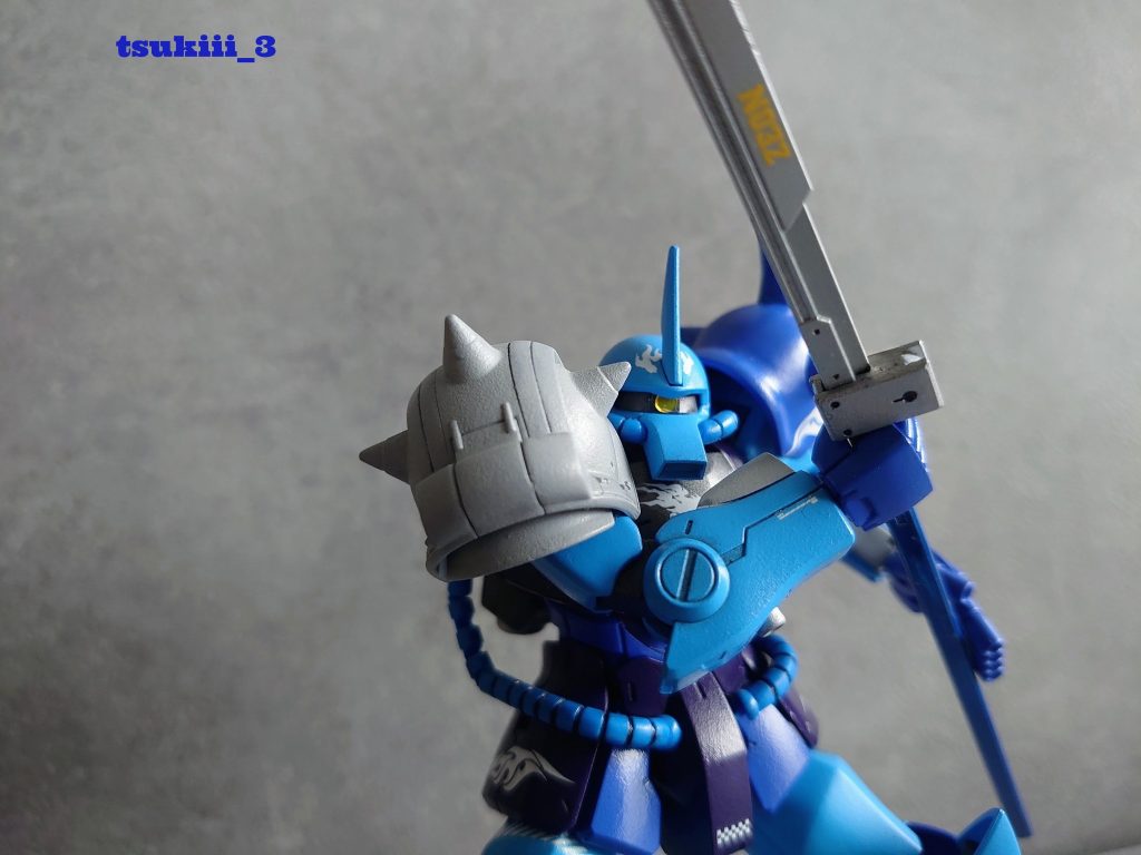 MS-07B グフ・ヘラルド  ― ジオン公国軍宣伝戦仕様 ―–4枚目/制作者：ヅキン