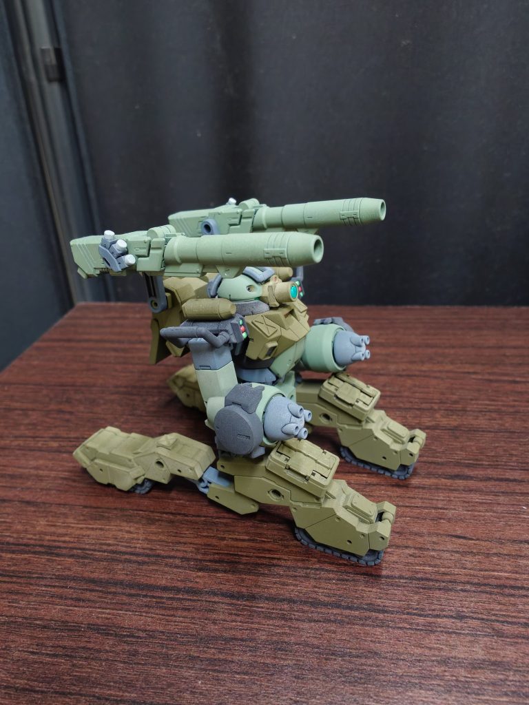 走行形態、他の機体と比べると小型で弱そうでした。だいぶ前に作った作品です。