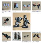 バーストモードでも極力、脚の長さが伸びないような加工をしつつディテール追加を施し[…]